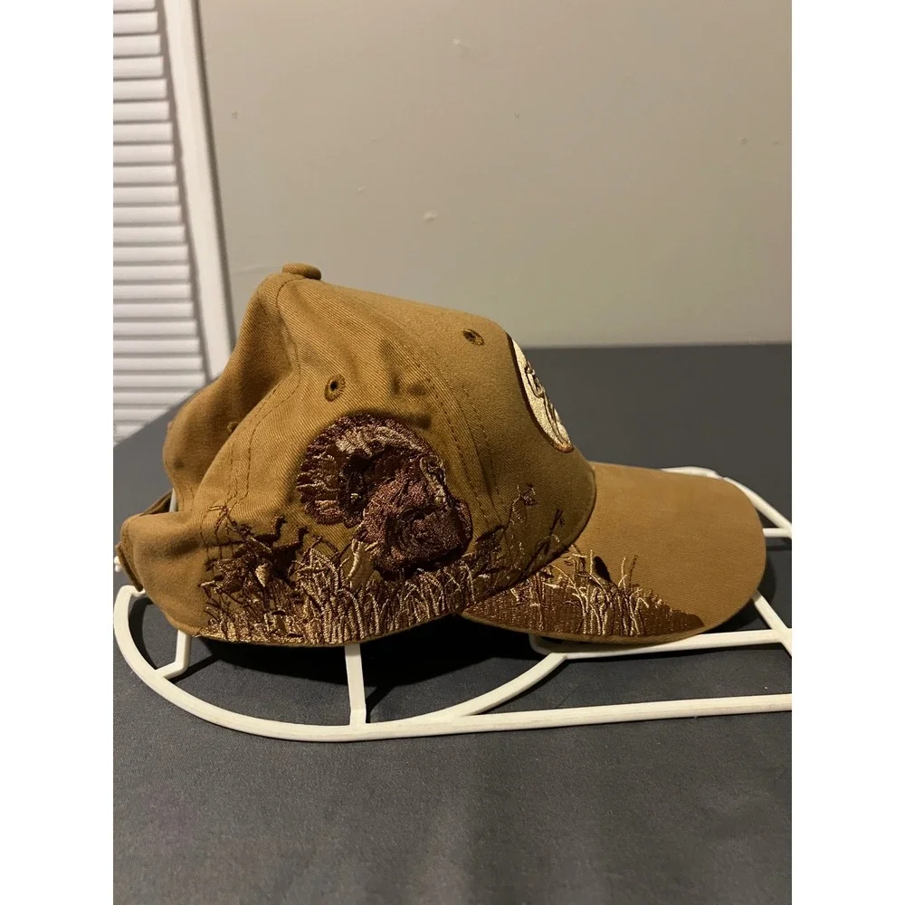 Dri Duck Wildlife Series‎ Turkey Embroidered Hat Brown Atwater Advertising NWT
